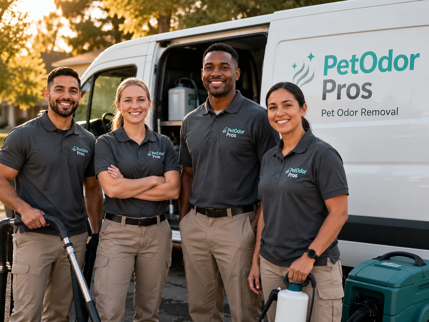 Pet Odor Removal team serving Woodson, TX